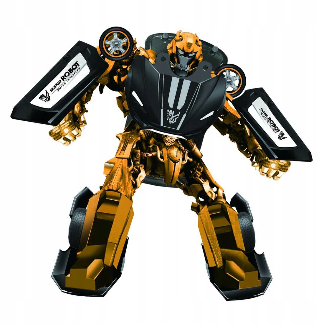 

Auto Samochód Robot Metalowy Transformujący