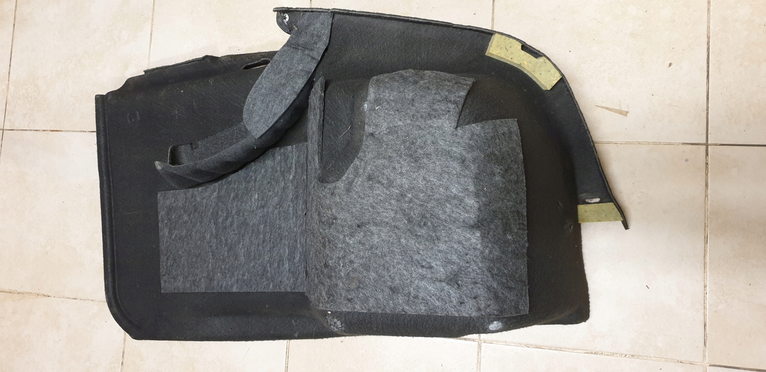 boot upholstery upholstery right rear part MERCEDES S W222 OE EU