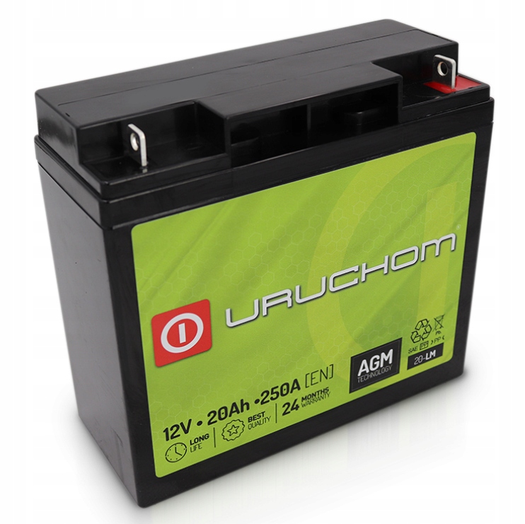 

Akumulator żelowy do kosiarki traktorka 20Ah