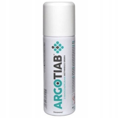 

Argotiab Spray 125 ml Odleżyny Oparzenia Srebro