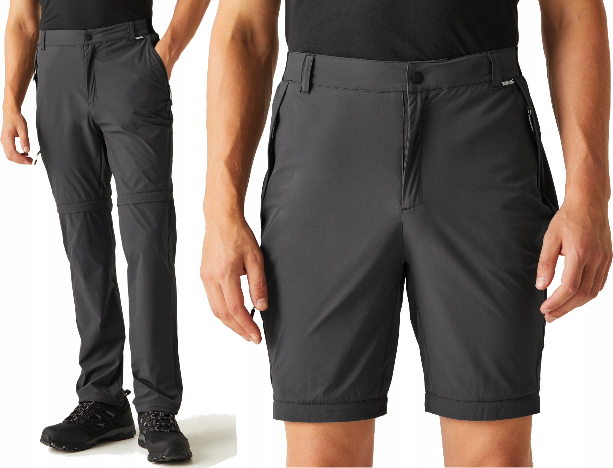 Turystyczne spodnie Regatta z odpinanymi nogawkami 2w1 RMJ307R 61I Uk 34