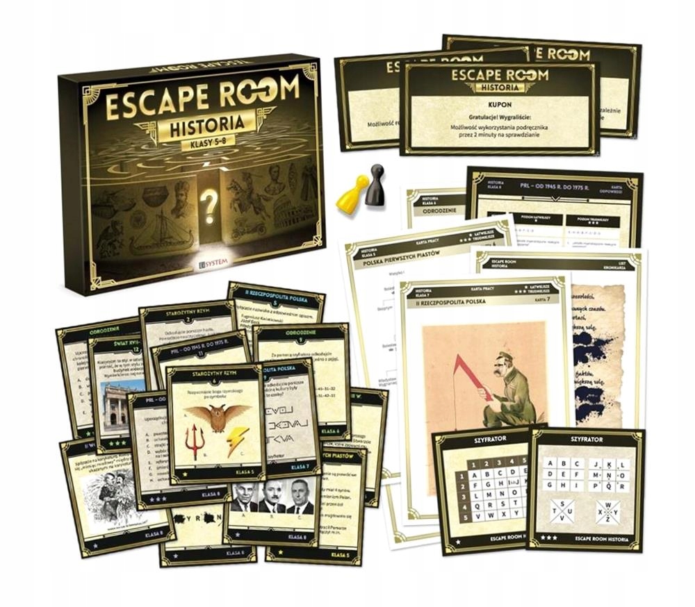 Gra Escape Room. Historia Praca Zbiorowa