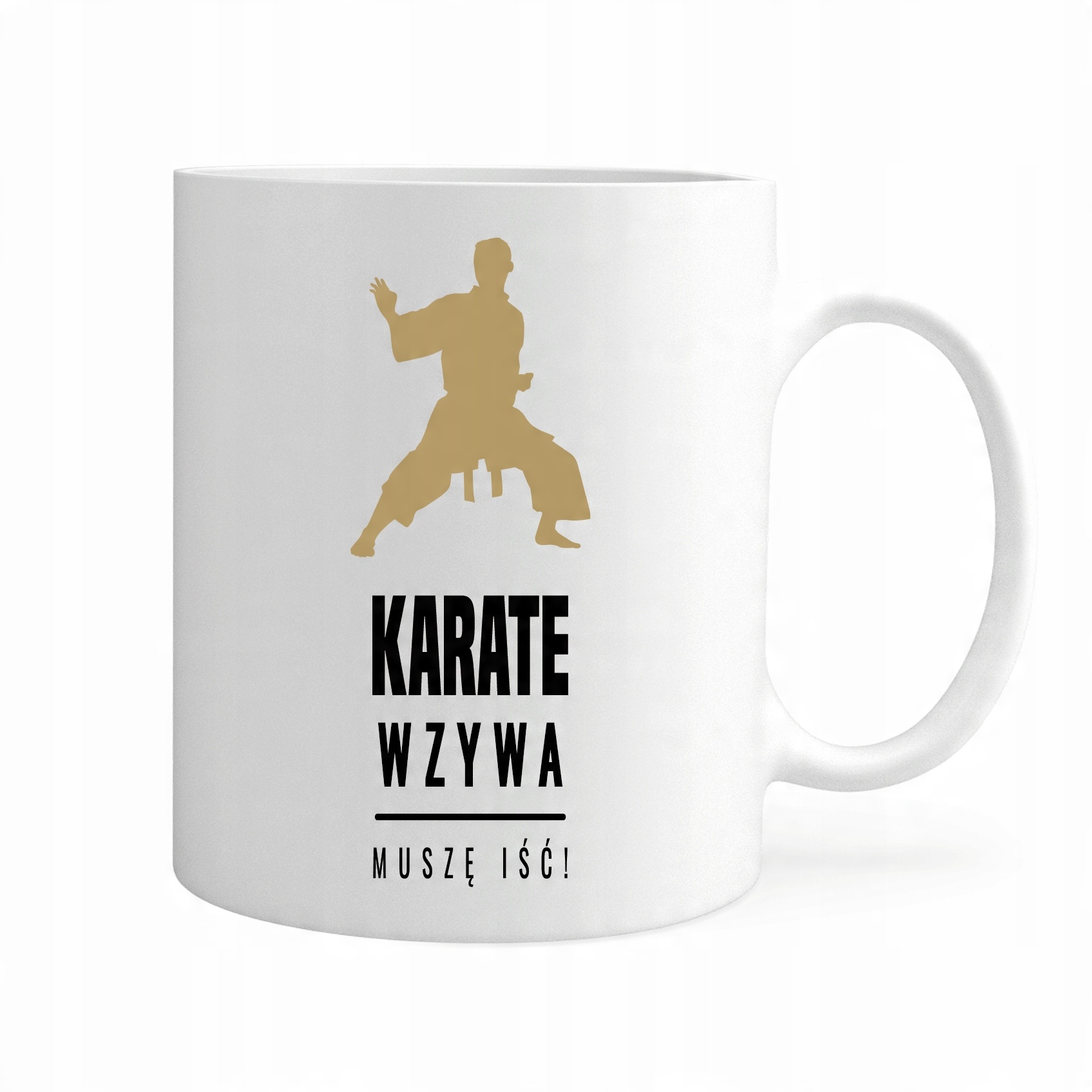 

Kubek Karate Wzywa Muszę Iść Hobby