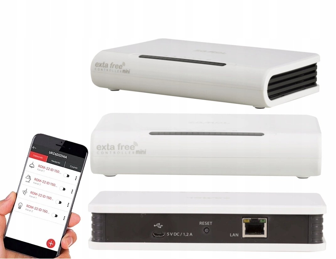 Radiowy odbiornik dopuszkowy do puszki 2-kanałowy ROP-02 ZAMEL Kod producenta ROP-02