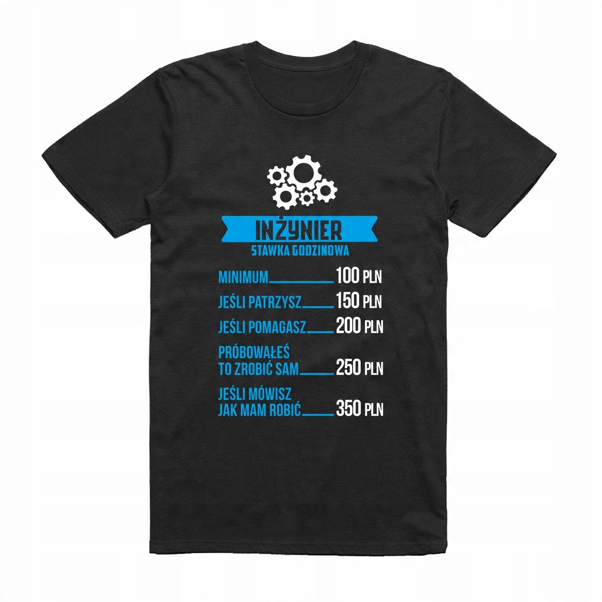 

XXL - Koszulka T-shirt Inżynier Inżyniera Prezent