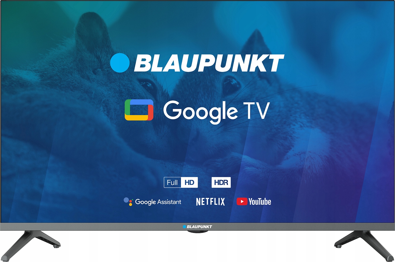 Telewizor BLAUPUNKT 32FBG5000S LED Google TV HDR WIFI HEVC kabel + HDMI Stan opakowania oryginalne