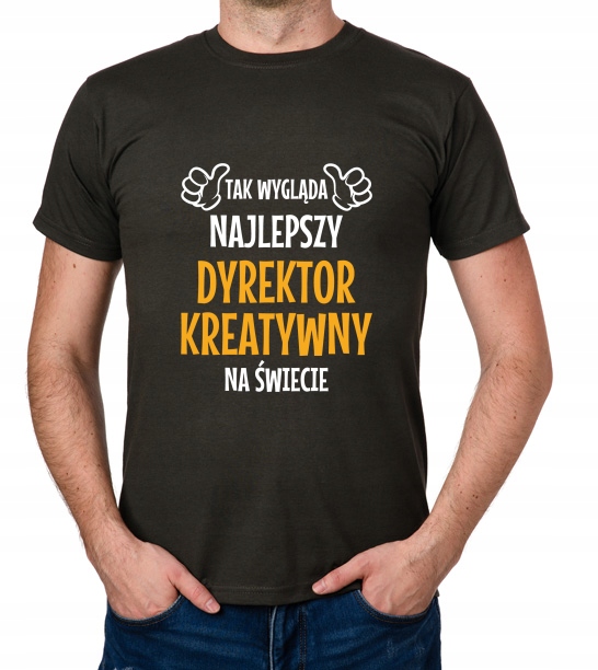 

koszulka Najlepszy Dyrektor Kreatywny prezent