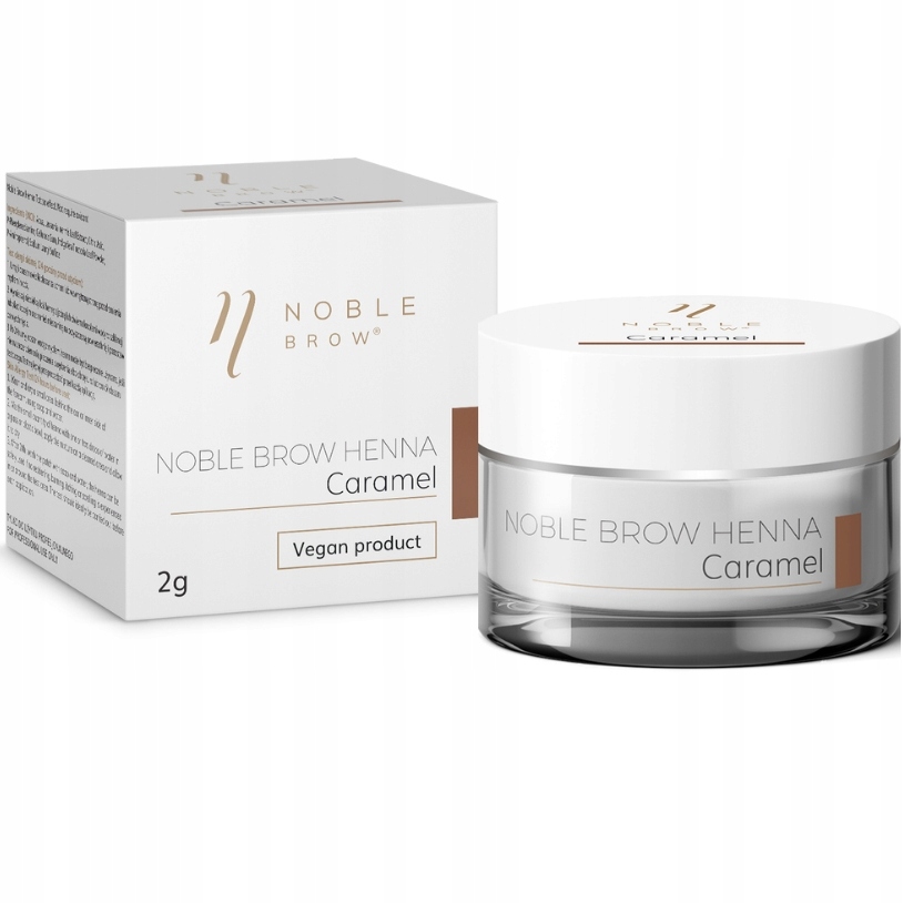 

Henna pudrowa do brwi Noble Brow Caramel