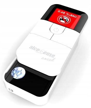 Alkomat ALCOSENSE Excel Elektrochemiczny Color white