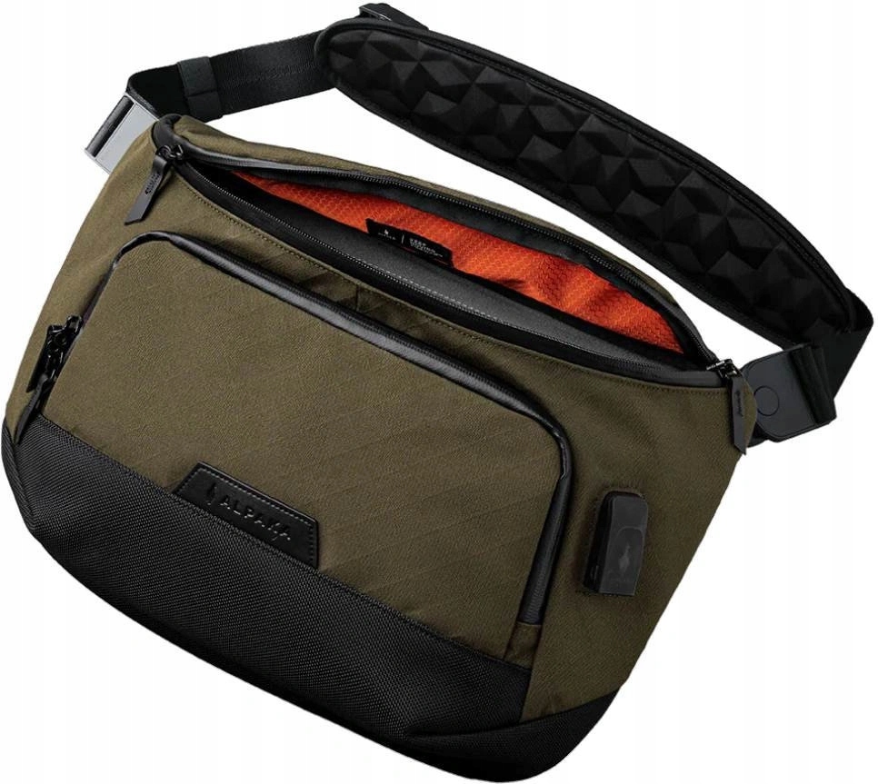 Crossbody taška Alpaka Bravo Sling Max V2 Axogrid Army Green