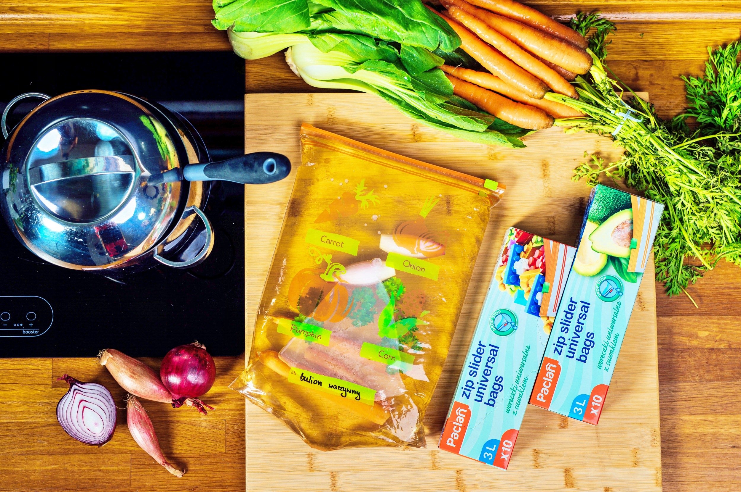 PACLAN WORECZKI Z SUWAKIEM 3L - 10 SZT Stan opakowania oryginalne