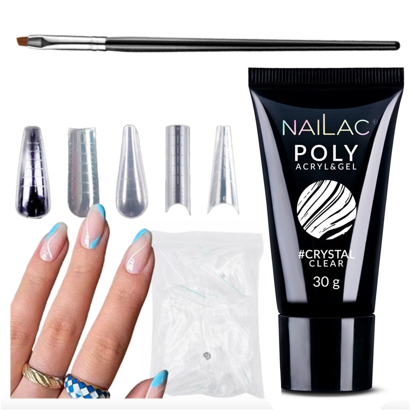 

Zestaw NaiLac Poly Acryl&Gel 30g Dual Formy