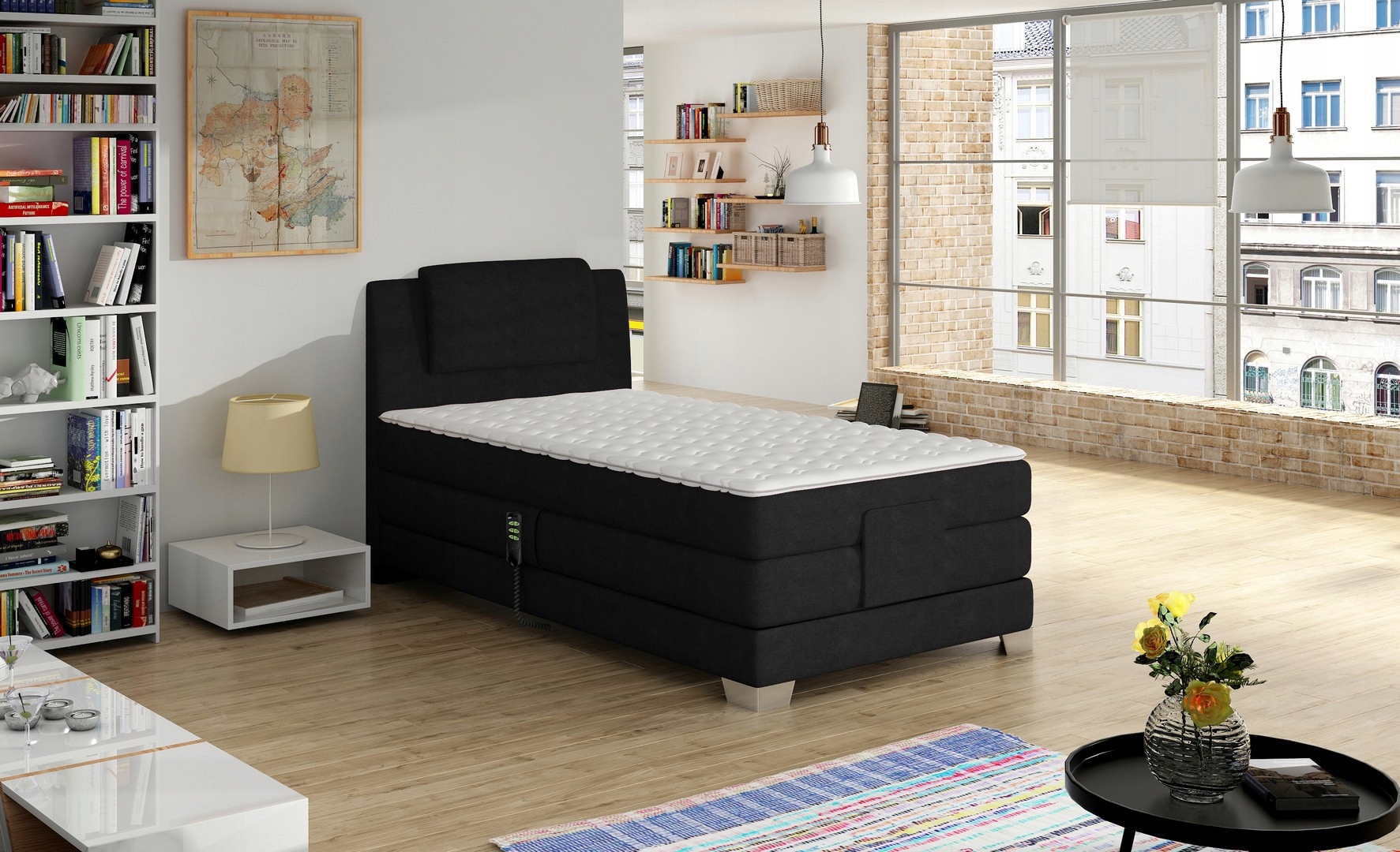 Materac lateksowy top nakładka 3 cm ROMEO 180x200 Model Romeo