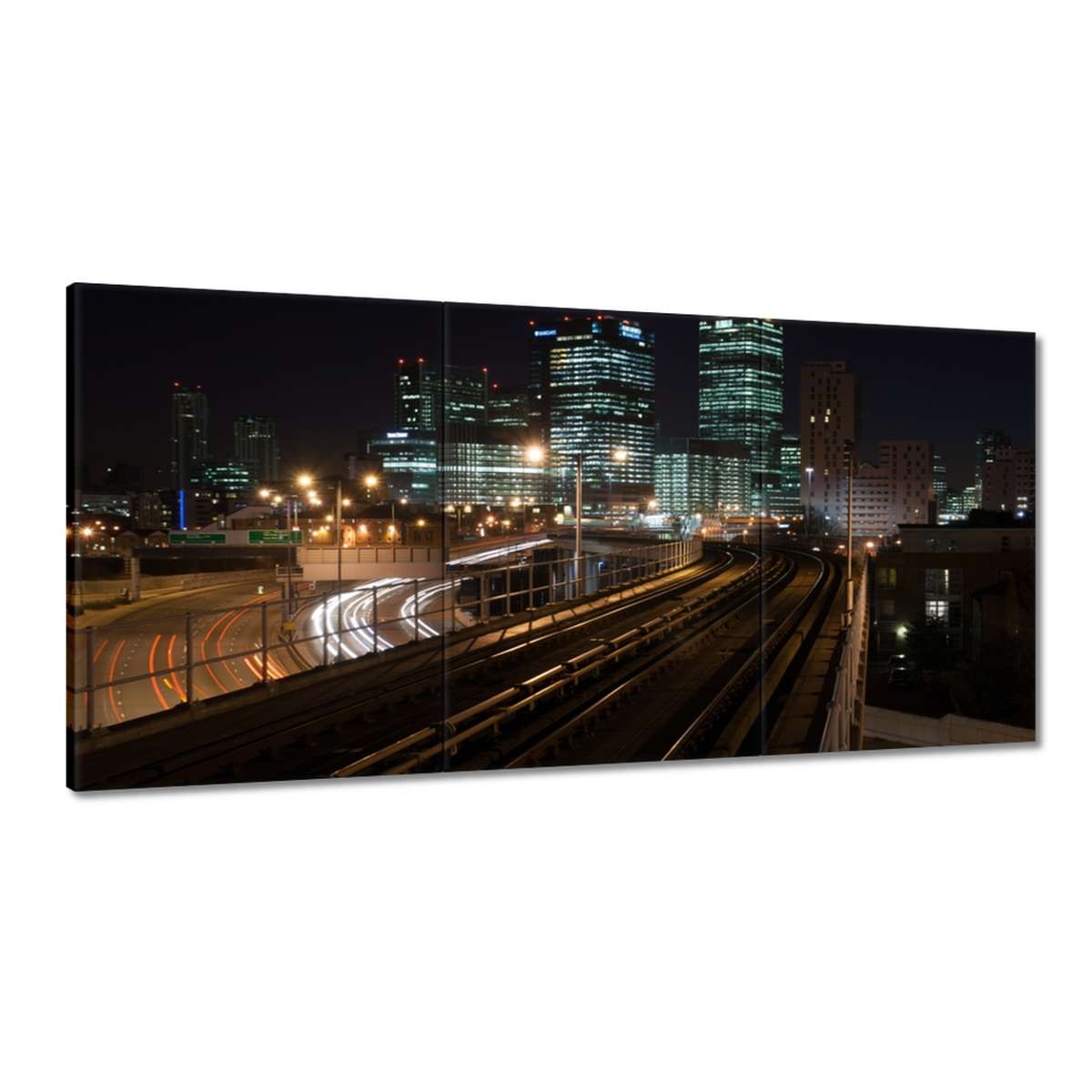 Obrazy 180x90 Nočná fotka