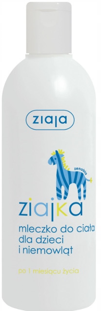 ZIAJKA MLECZKO DO CIAŁA DLA DZIECI I NIEMOWLĄT Marka Ziaja