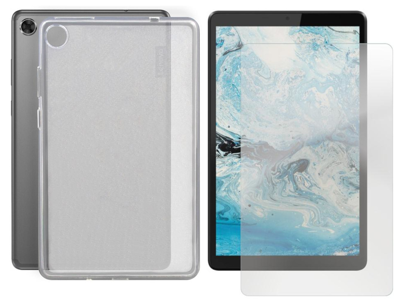 

Etui Jelly Case do Lenovo Tab M8 Hd bezbar +szkło