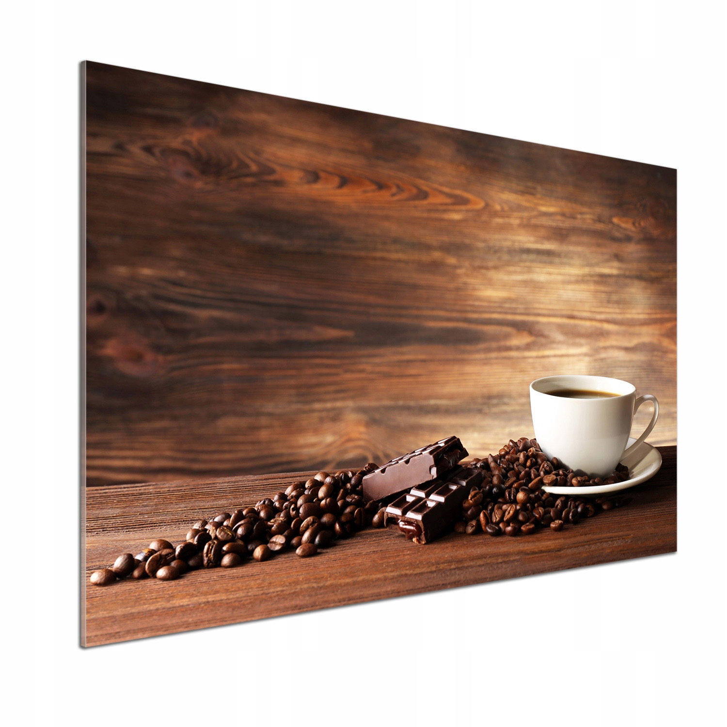 Panel do kuchyne Káva a čokoláda 100 x 70 cm Lepidlo