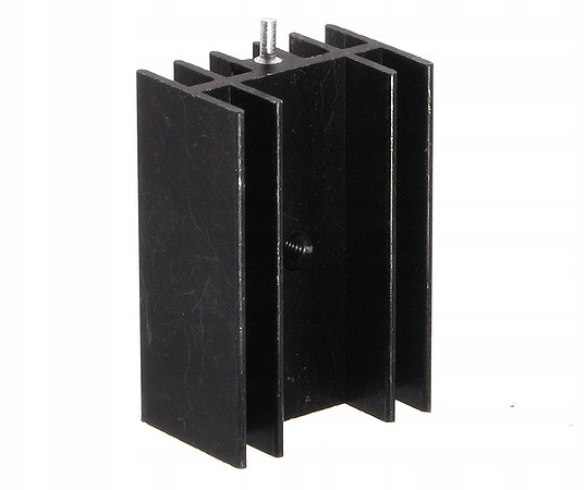 

Radiator Aluminiowy 35X24X16mm Czerniony