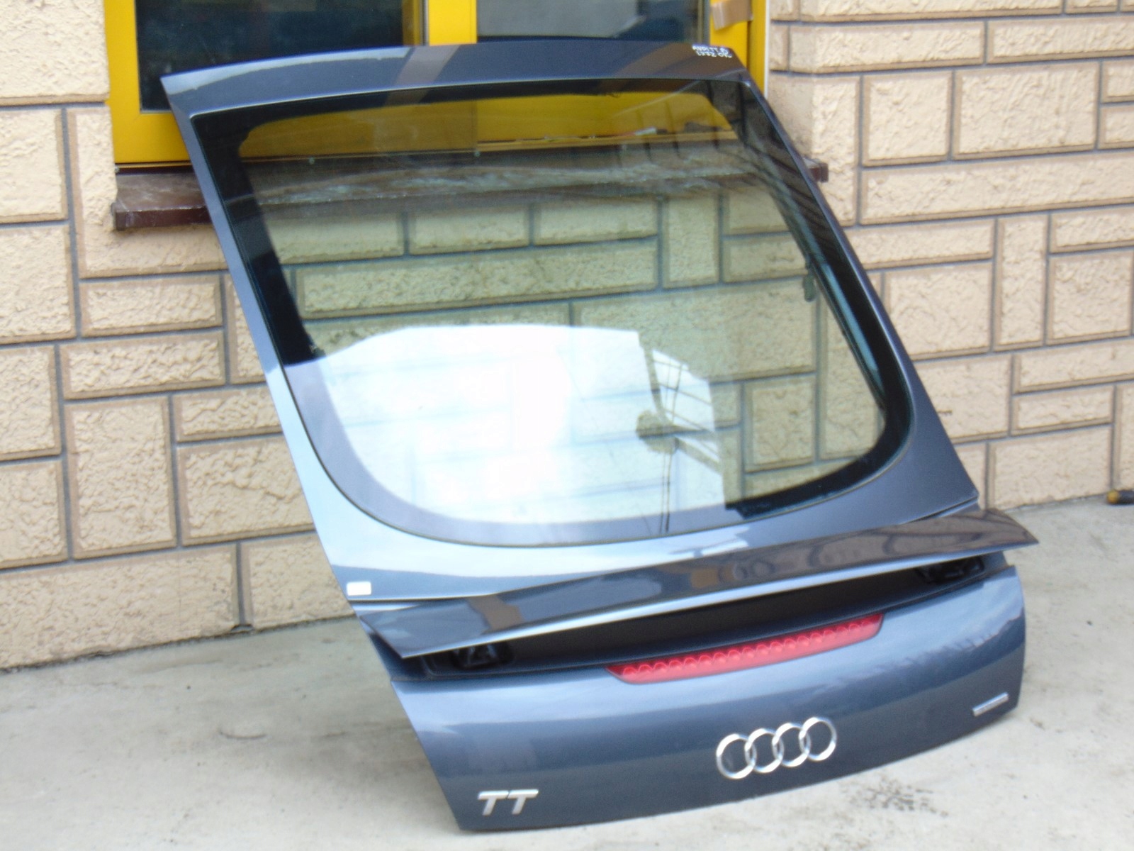 trunk door boot window rear part AUDI TT 8J LX7Z 06