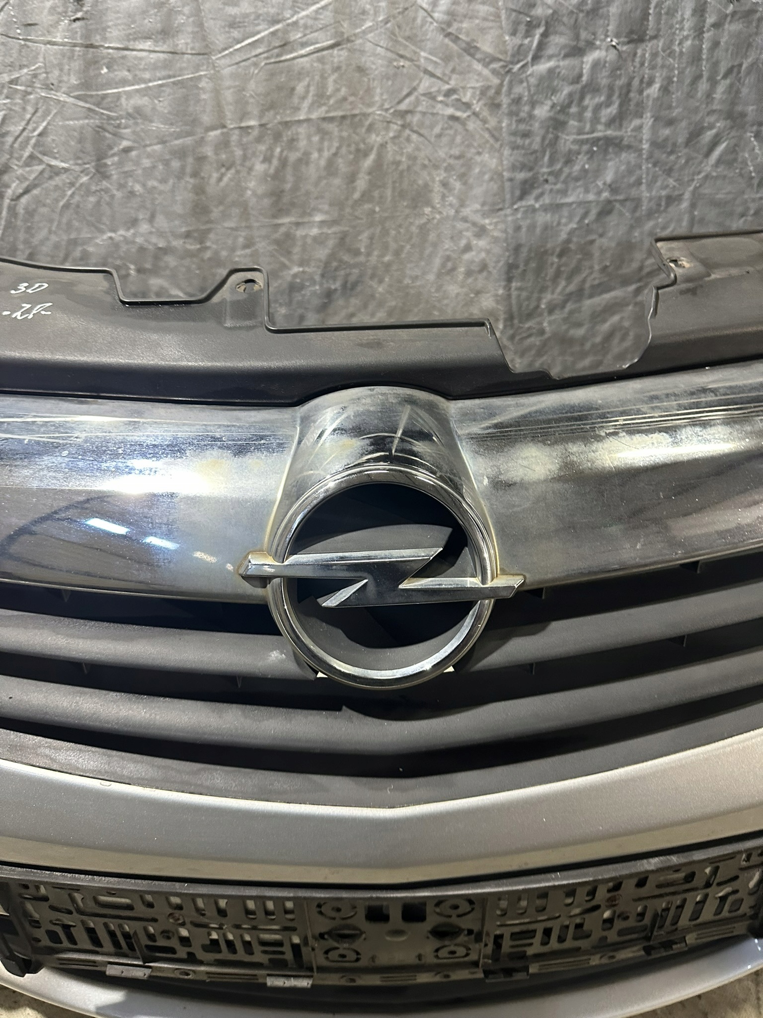 front bumper OPEL CORSA D 3D Z157