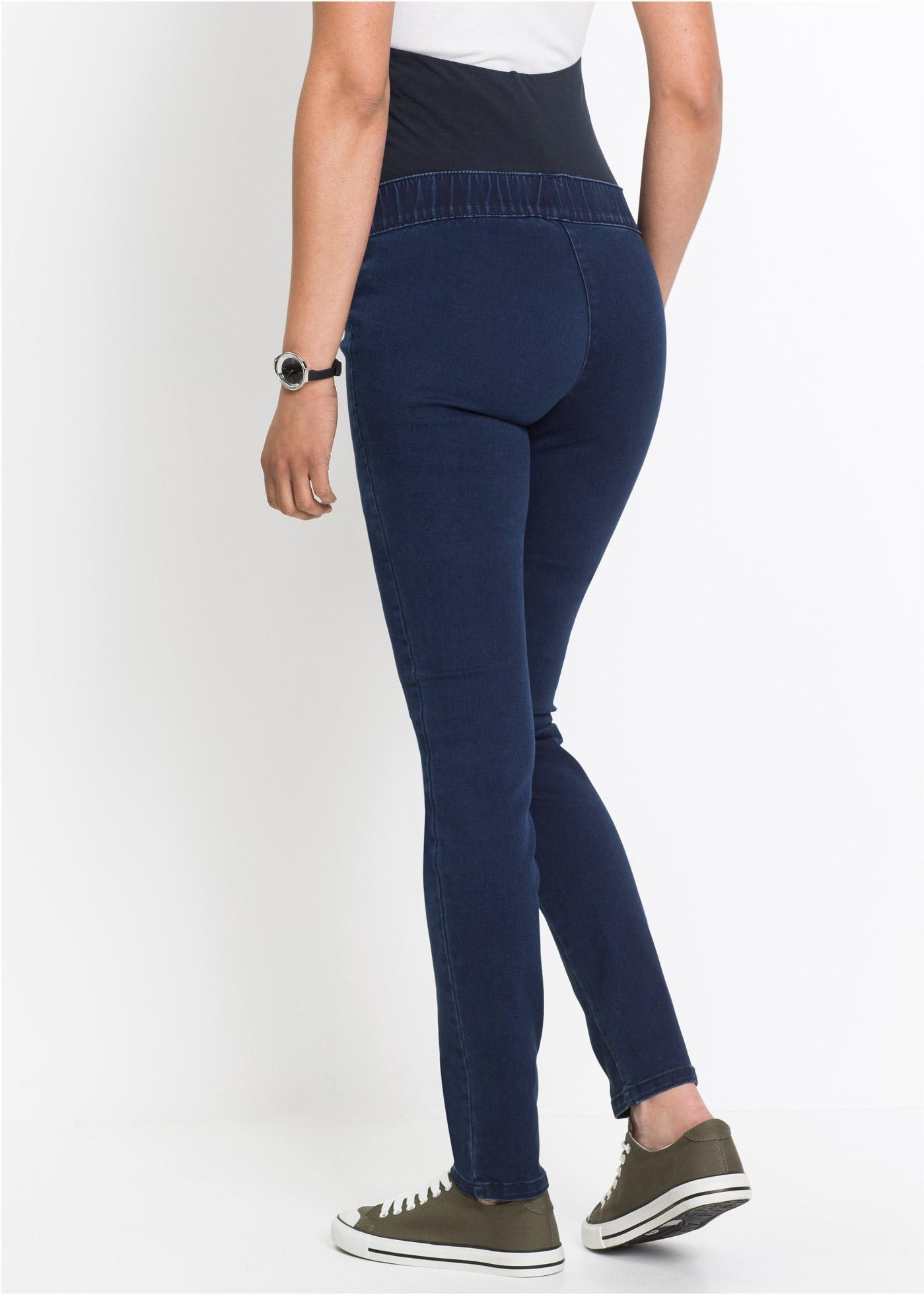 Bonprix 54 S30 ELASTYCZNE CIĄŻOWE JEANSY Rozmiar 54