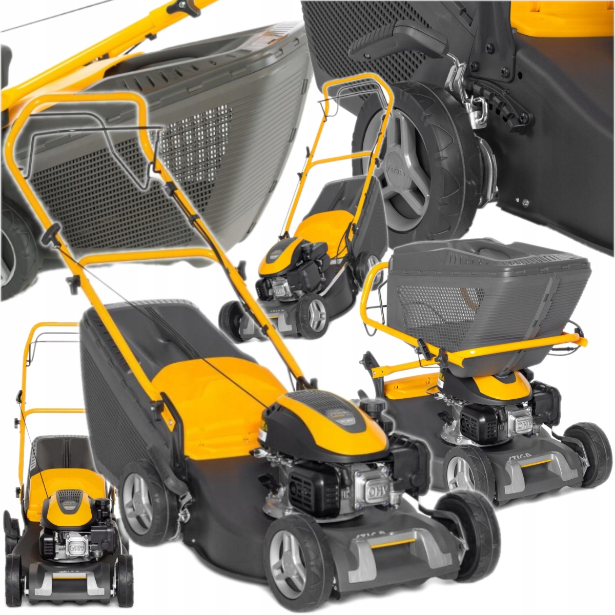 

Kosiarka Spalinowa 46cm 3w1 Collector 48 S Stiga