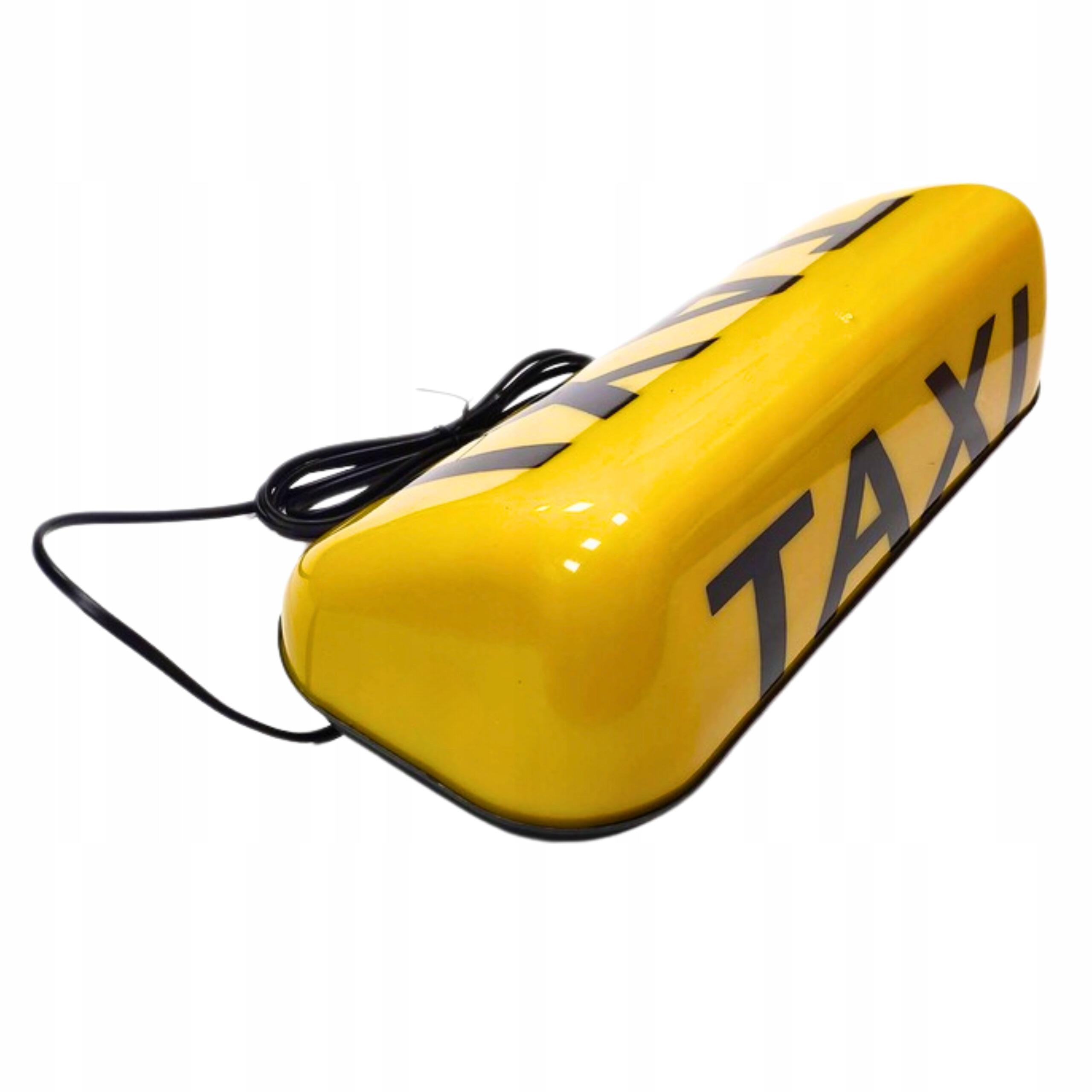 LAMPA TAXI NA MAGNES ŻÓŁTA KOGUT SYGNALIZATOR DUŻA Z WTYCZKĄ DO 180 KM/H Producent części Inny