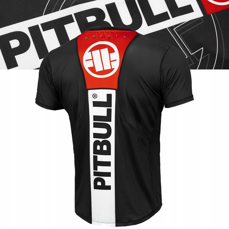 Męska Koszulka Pitbull Mesh Performance Pro plus Hilltop Sports L