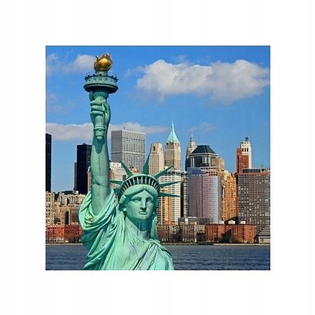 

Statua wolności Manhattan - reprodukcja 40x40 cm