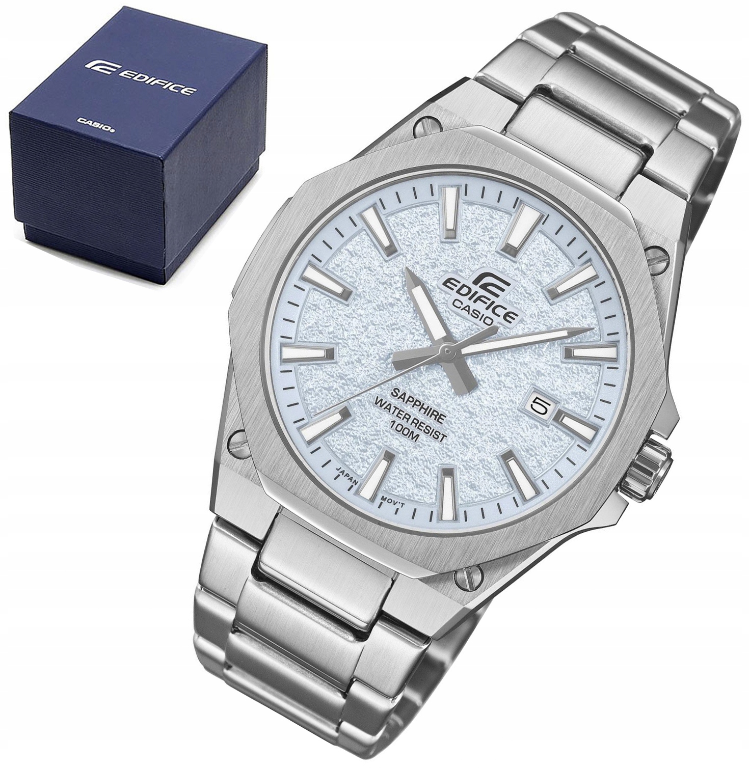 Pánské Hodinky Casio Edifice EFR-S108DE-2AVUEF Safírové Sklíčko 100M Krabička