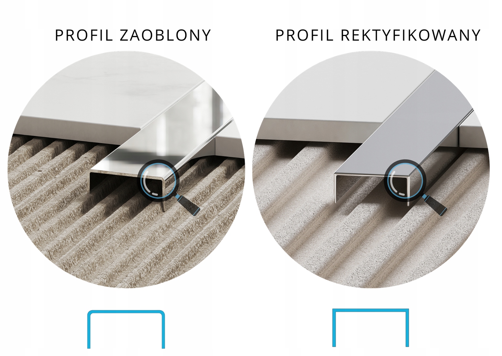 LISTWA DEKORACYJNA ZŁOTA POŁYSK / LUSTRO 3cm x 270cm Marka inna