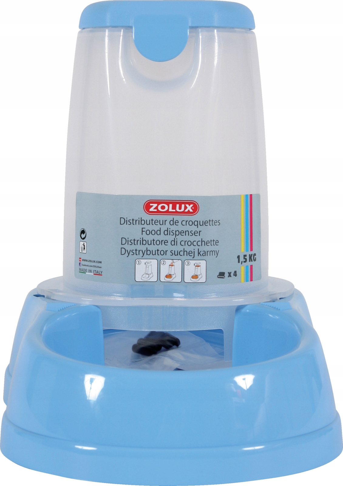 

*- Zolux Dystrybutor pokarmu Break 6,5 l kol. błęk