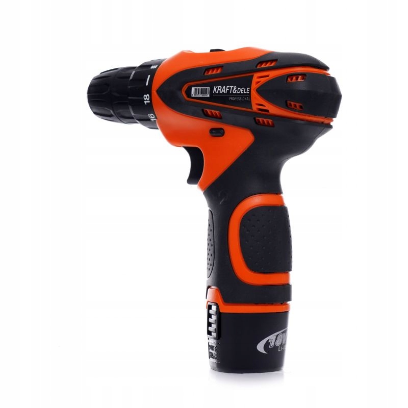 WKRĘTARKA WIERTARKA AKUMULATOROWA 2x AKU WALIZKA Maksymalna prędkość obrotowa - I bieg 350 RPM