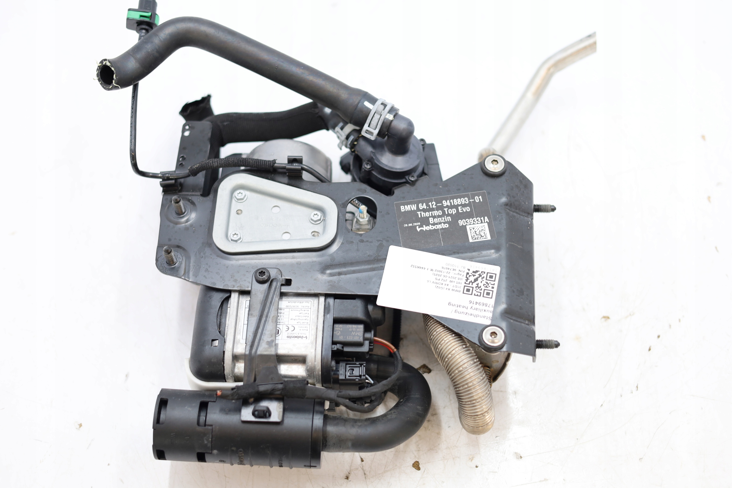 WEBASTO паркувальний обігрівач BMW X3 G01 9418893