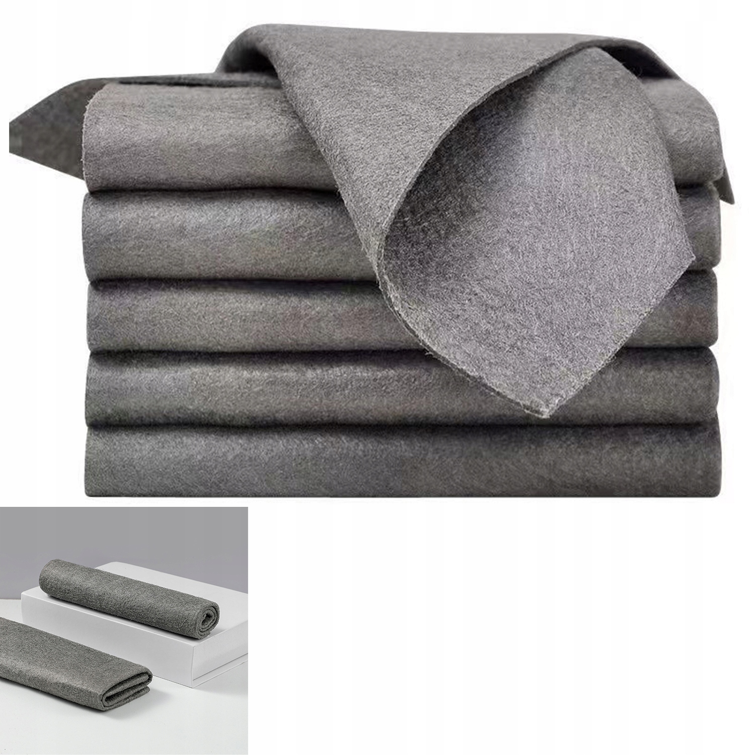 Levně 5X Kouzelná Čistící Utěrka Z Mikrovlákna Savá Utěrka 5X