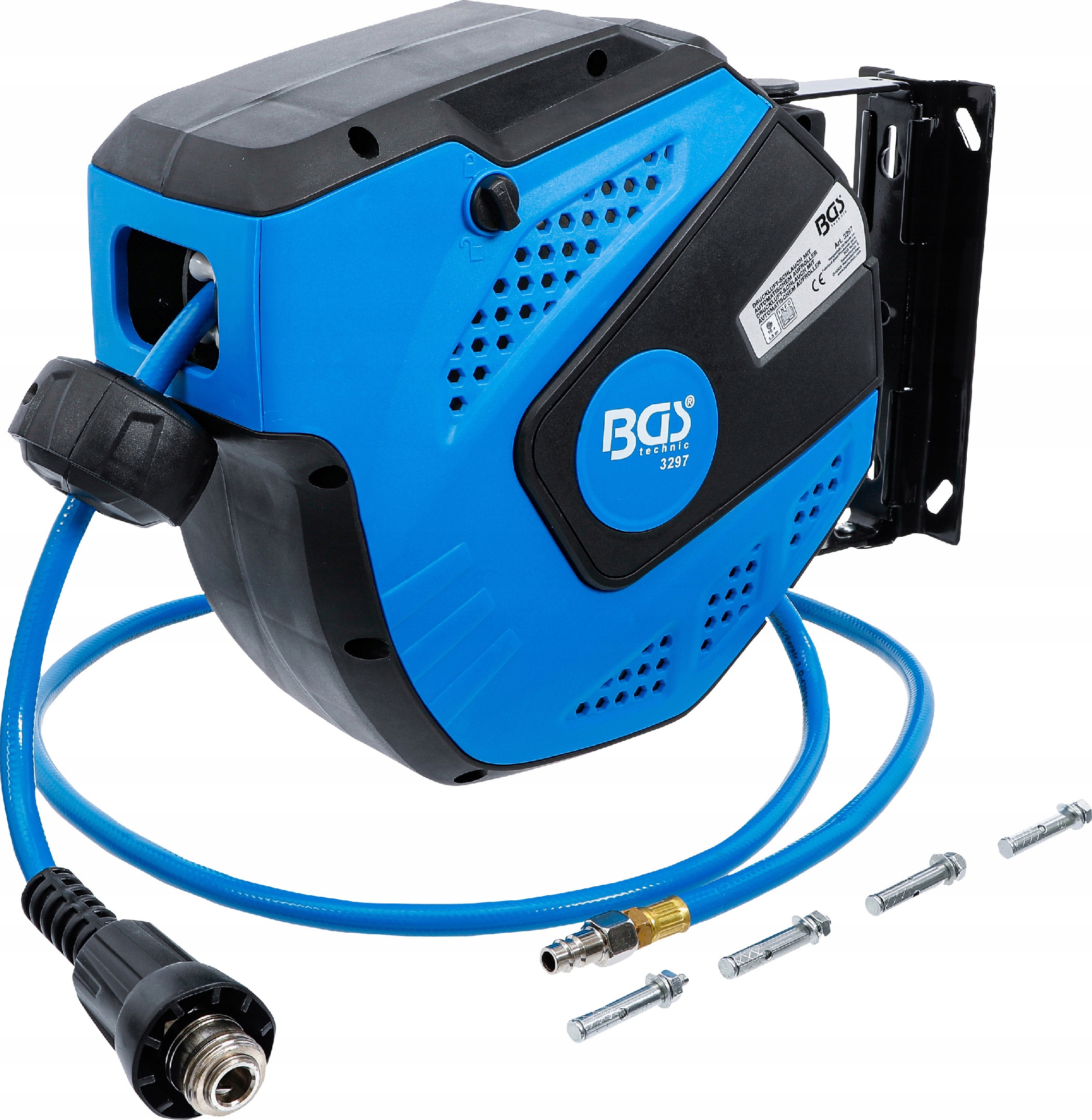Bgs 3297, Pneumatická hadica s navijakom automatická 10 m