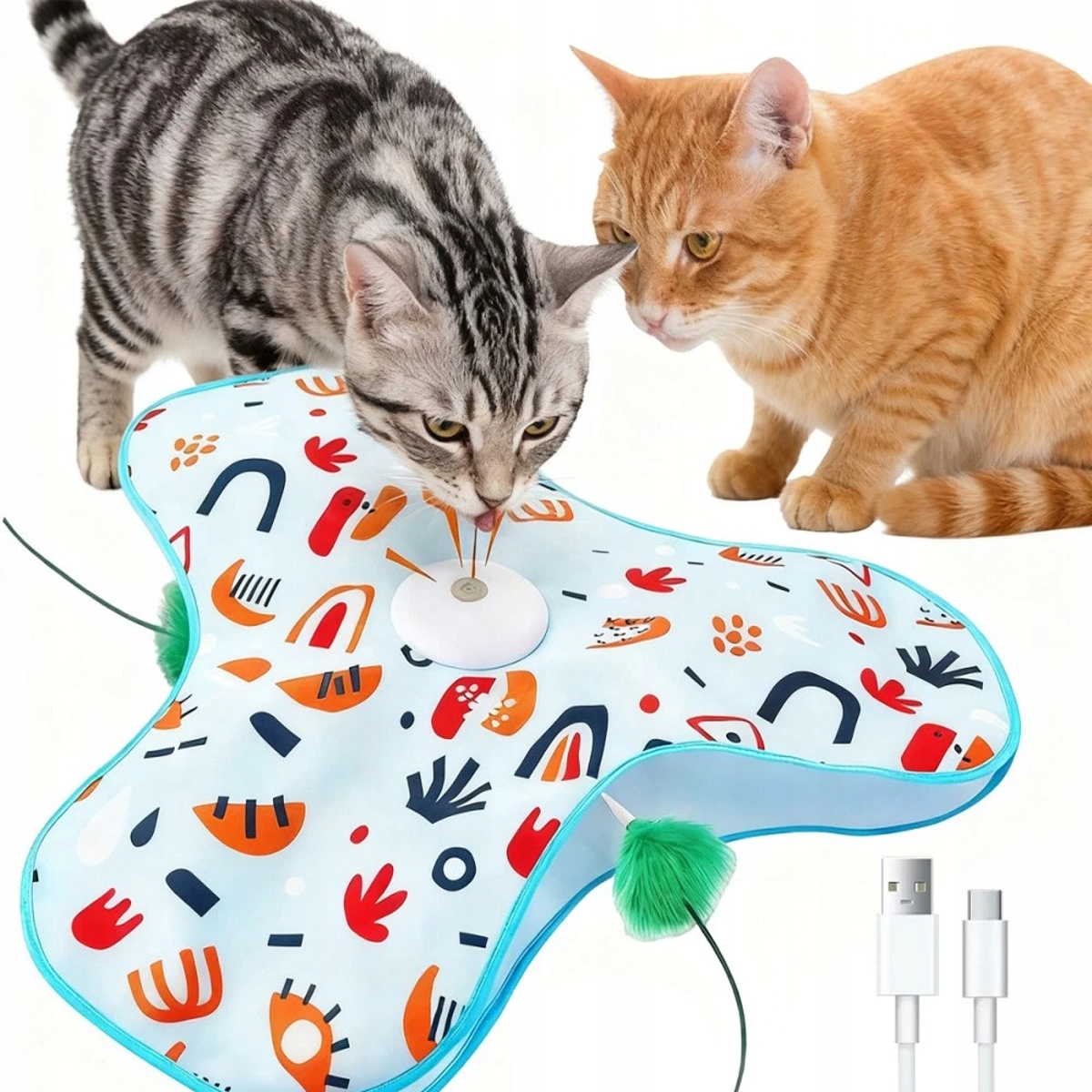 Levně Interaktivní hračka pro kočky Interaktivní schovávací Usb-c hra