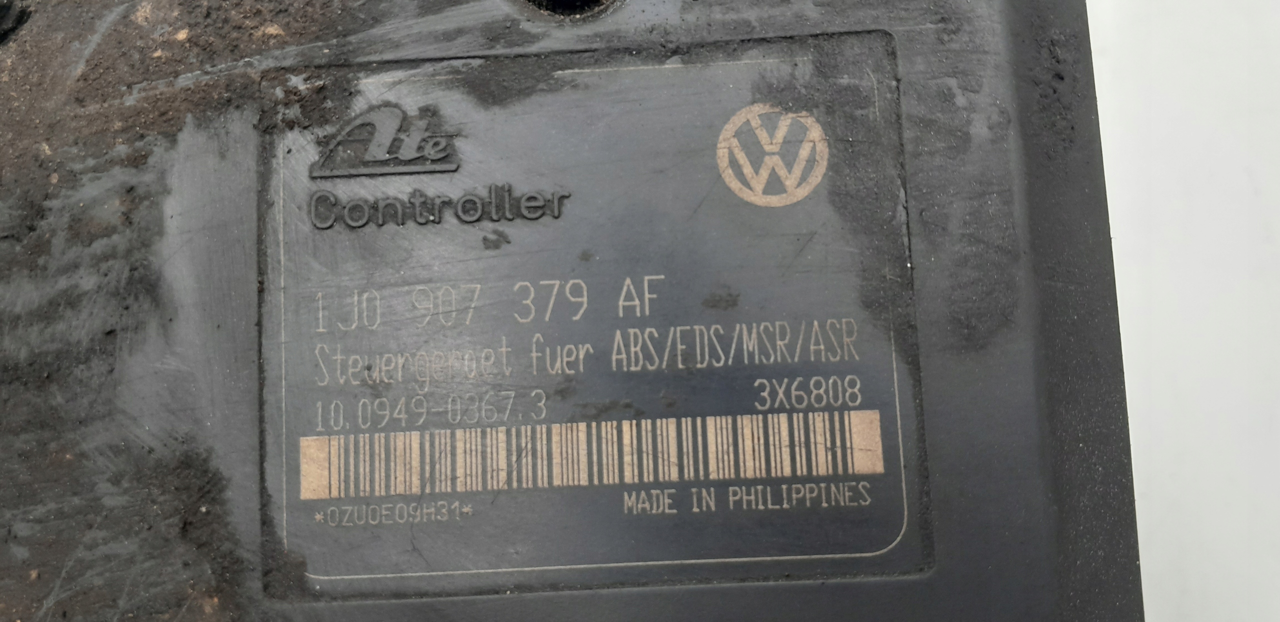 блок ABS vw Golf IV 1.9 tdi 1J0907379AF 7M0614111AF