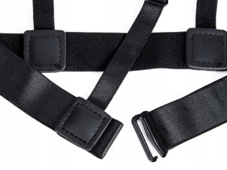 SZELKI DO UTRZYMANIA KOSZULI W SPODNIACH CZARNE 2 Kolor czarny