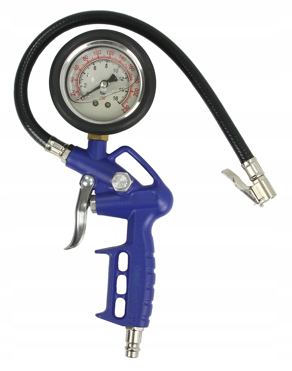 PISTOLET DO POMPOWANIA KÓŁ DUŻY MANOMETR POMPKA GL EAN (GTIN) 5901969116731