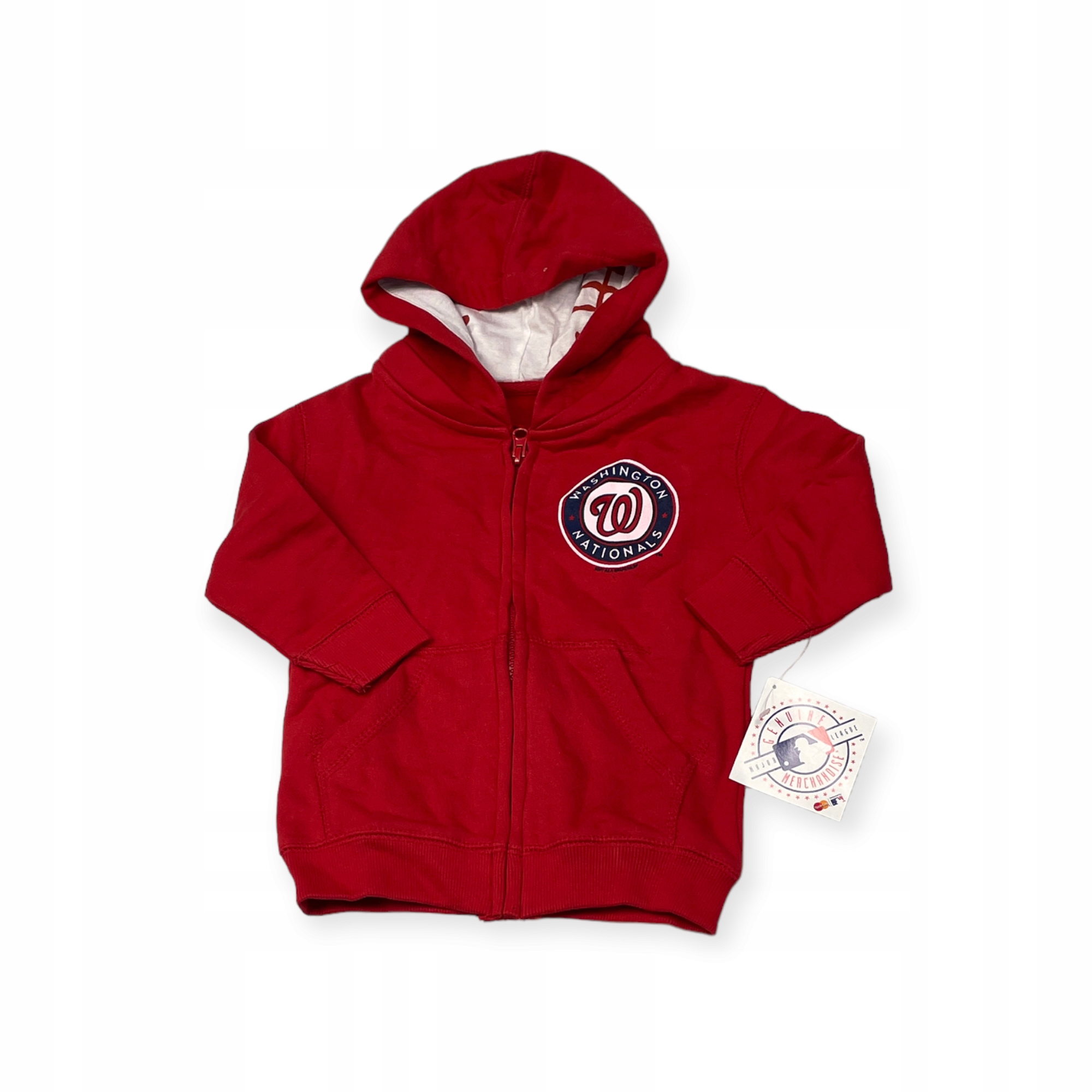 Rozepínací mikina pro juniory Washington Nationals Mlb Soft as a Grape 18 M