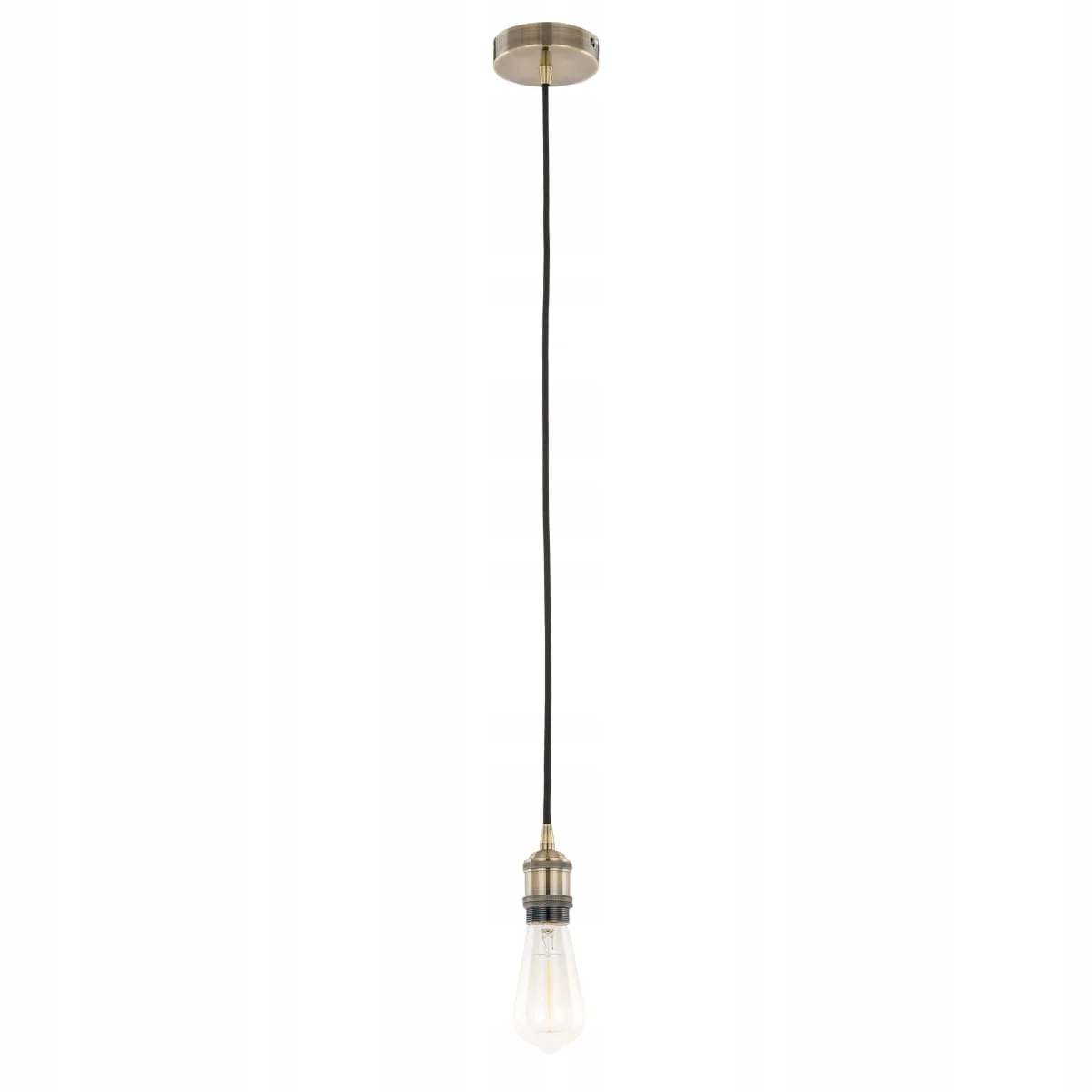 Italux Závěsná lampa Classo E27 Antická mosaz Ø 10 cm IP20