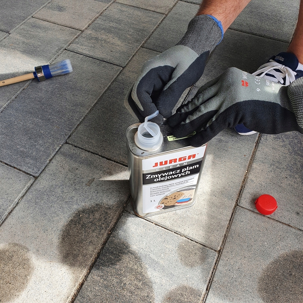 Impregnat do Kostki Brukowej Efekt MOKRA KOSTKA Wzmacnia Kolor 3L JURGA Rodzaj impregnat