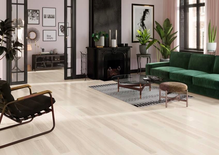 PODŁOGA DREWNO Barlinek Jesion Select Lak MAT 1m2 Stan opakowania oryginalne