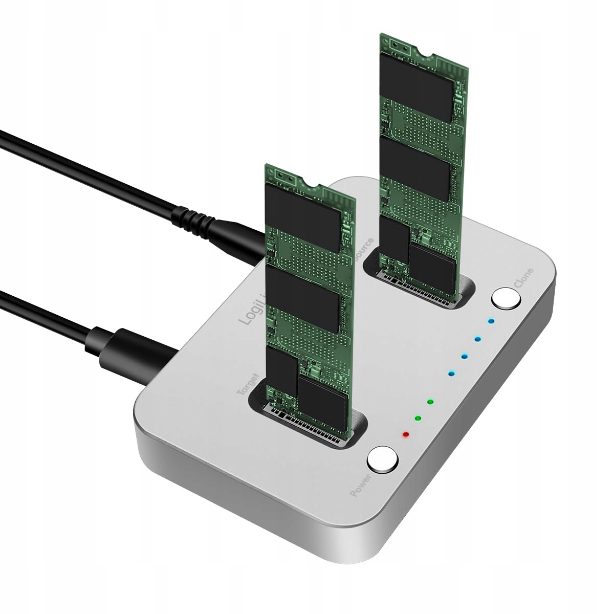 2direct GmbH LogiLink QP0033 -, Usb 3.2 (Gen 2) Interfejs dysku twardego PCIe