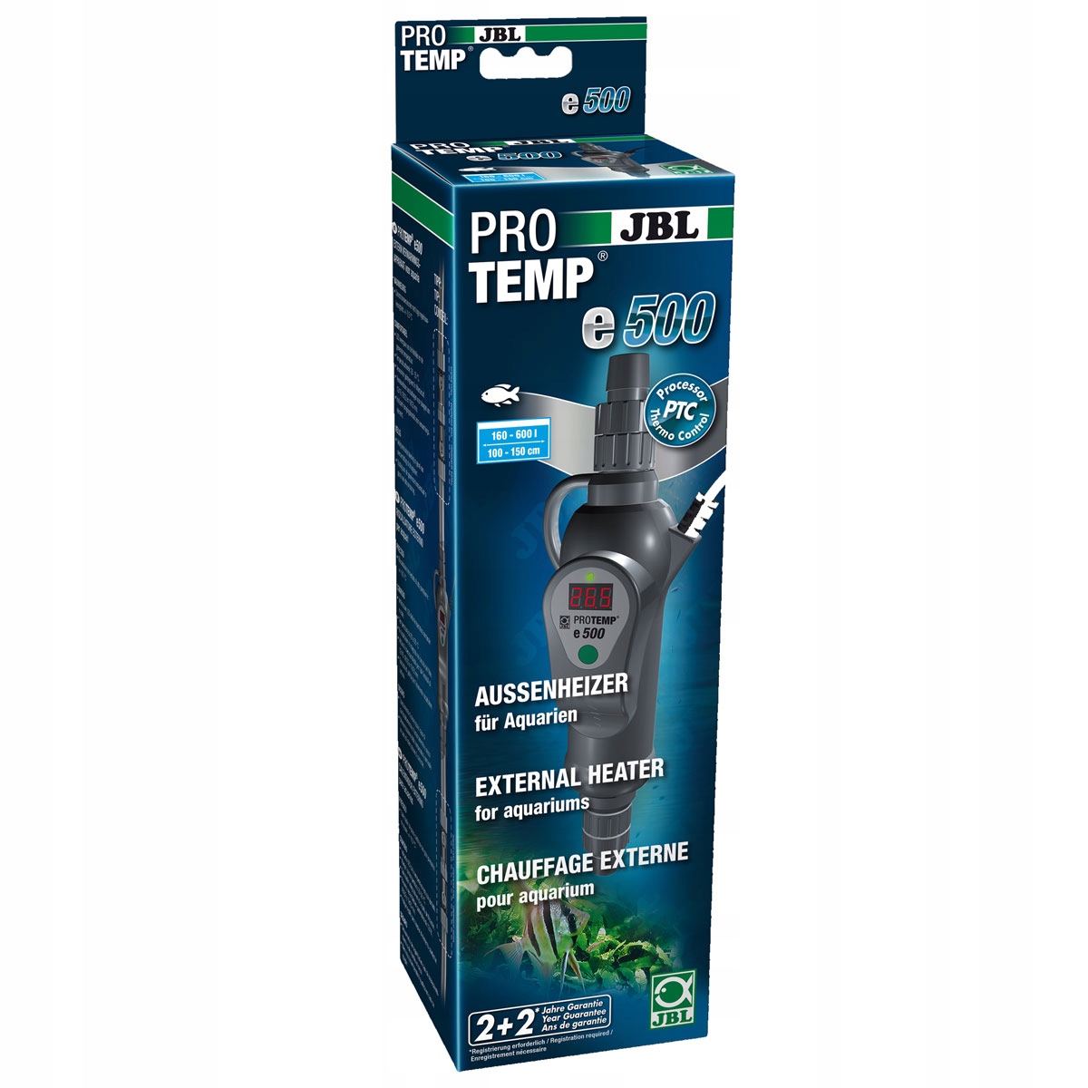 Jbl ProTemp E 500W grzałka zewnętrzna do 160-600L