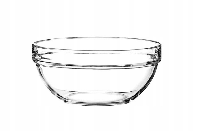 

04957 Salaterka Szklana miska Chefs 12 cm miseczka
