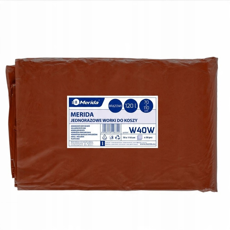 

Merida Worki Na Śmieci Bio 120 L 50 Sztuk W40W