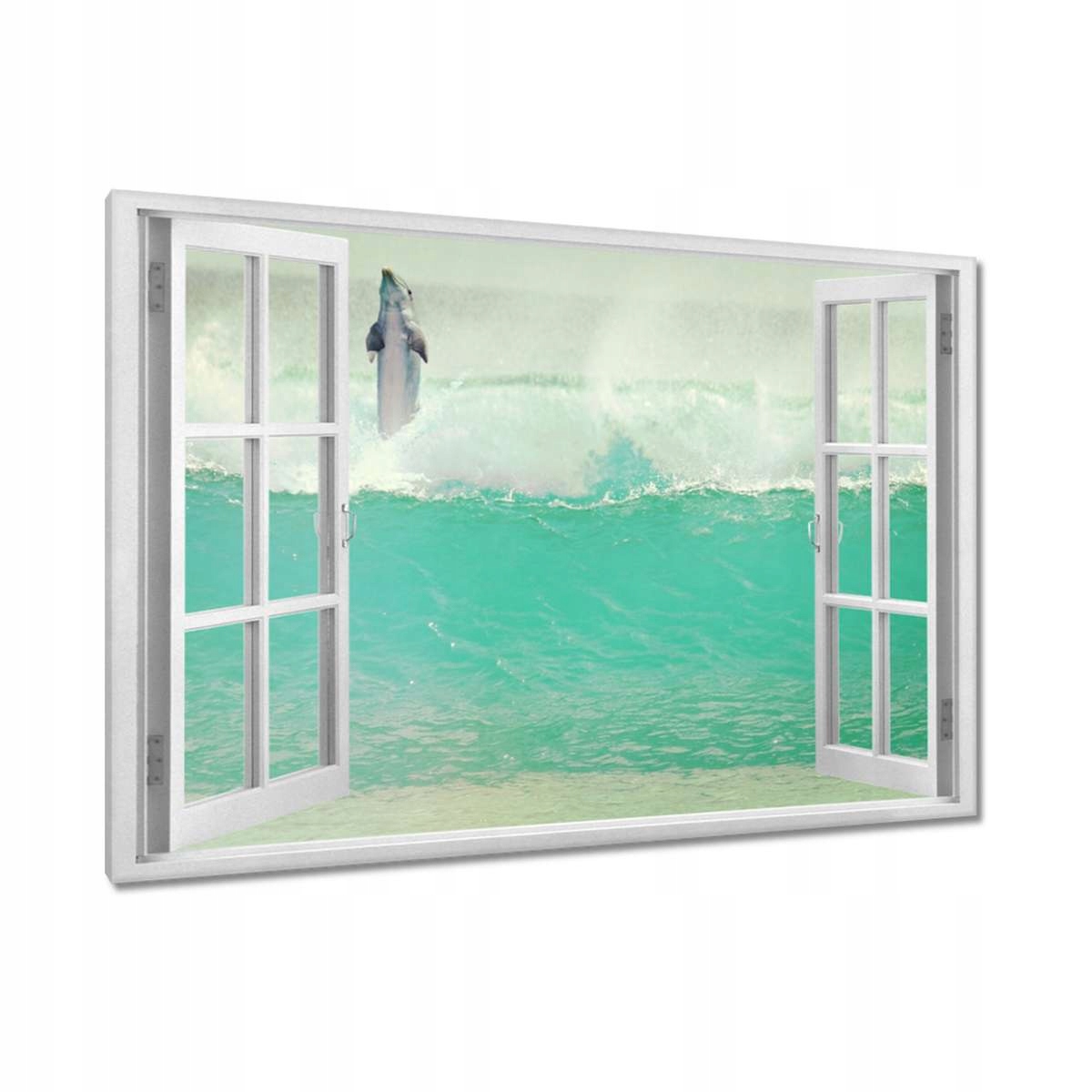 Obrazy 120x80 Sympatický delfín Oceán