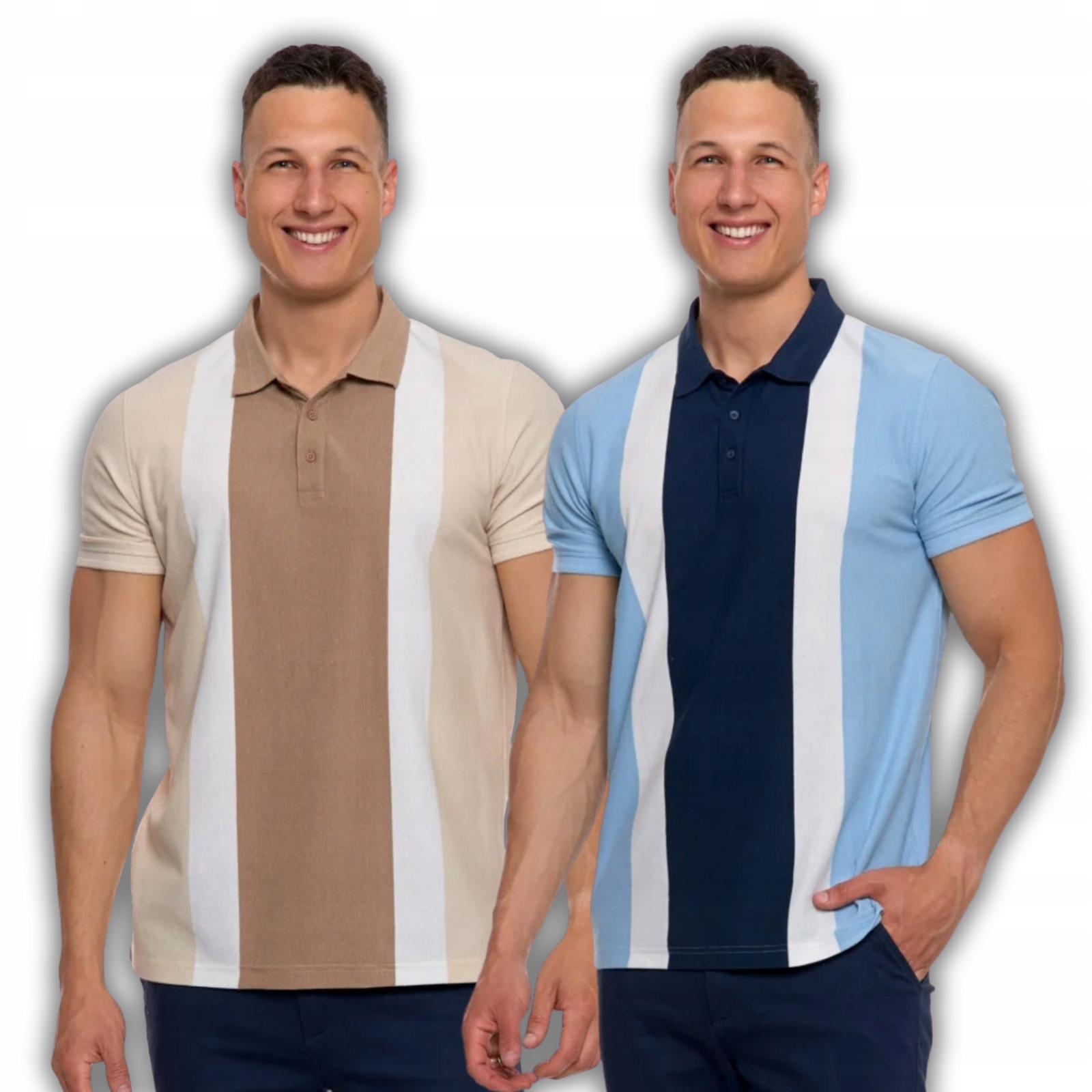 Tričko Pánská polokošile Polokošile Elegantní Tričko 2PAK XXL